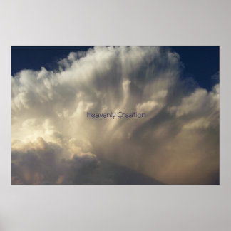 Himmlische Kreation Poster