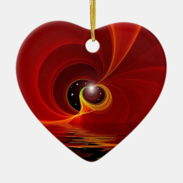 Himmlische Kunst Keramik Ornament (Vorne)