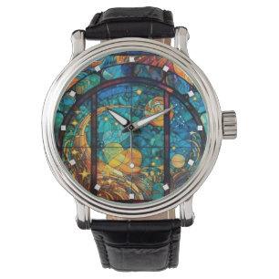 Himmlische Kunstlichtüberwachung Armbanduhr