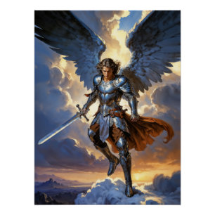 Himmlische Macht Erzengel Michael Poster