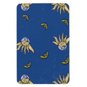 Himmlische Magie Blaue Whimsigoth-Himmel Magnet