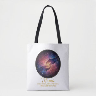 Himmlische Mama-Hände Galaxie Universum