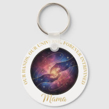 Himmlische Mama-Hände Galaxie Universum