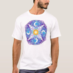 Himmlische Mandala T-Shirt