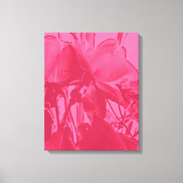 Himmlische Rose Canvas Print Leinwanddruck (Vorderseite)