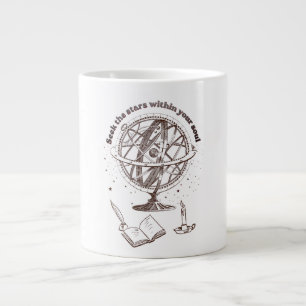 Himmlische Seelenweisheit Vintage-Armillarsphäre Jumbo-Tasse