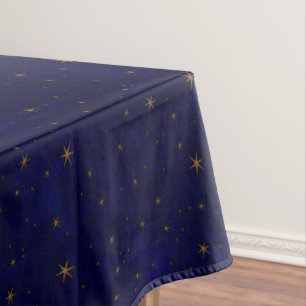 Himmlische sternenklare Nacht Tischdecke