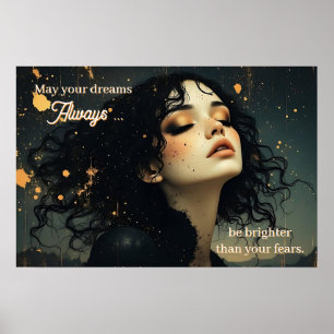 Himmlische Träumerei / Sternenstaub und Schatten Poster