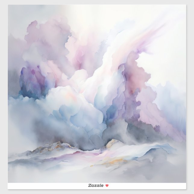 Himmlische Wolken Vinyl Sticker (Blatt)