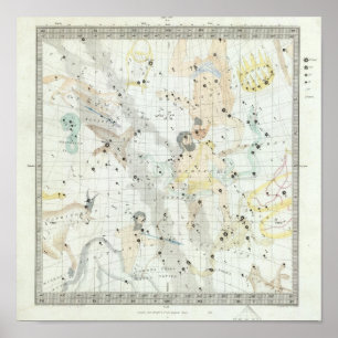 Himmlischer Atlas 4 Poster