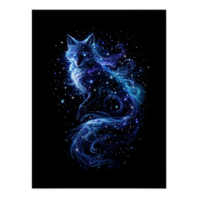 Himmlischer Fuchsgeist Poster (Vorderseite)