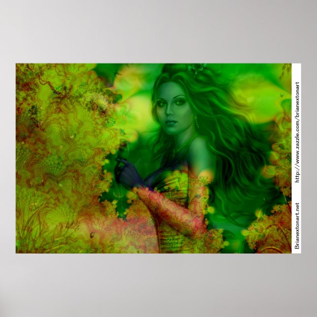 Himmlischer Garten Poster (Vorne)