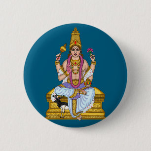 Himmlischer Herr Chandra-Knopf Button