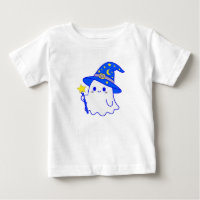 Himmlischer Hexengeist Halloween-T-Shirt für Klein