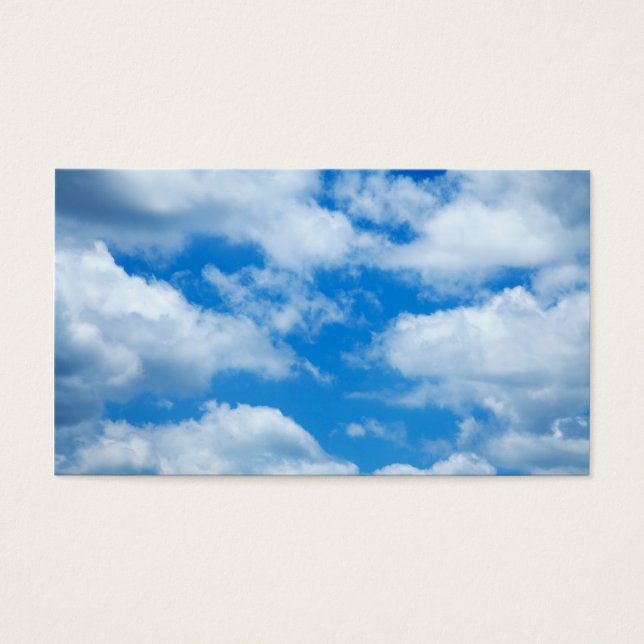 Himmlischer Himmelswolken - Hintergrund (Vorderseite)