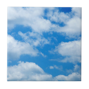Himmlischer Himmelswolken - Hintergrund Fliese