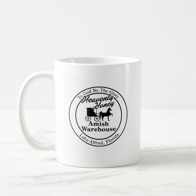 Himmlischer Honigbecher Kaffeetasse (Links)