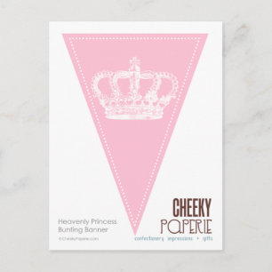 Himmlischer Princess Crown 2-Jagdbanner Postkarte
