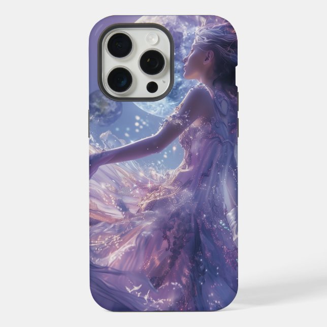 Himmlischer Schutzengel iPhone Hülle (Rückseite)