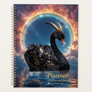 Himmlischer Schwarzschwan-Wächter des Mondfeuersch Planer