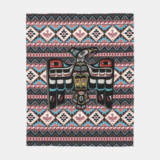 Himmlischer Sky Fleecedecke (Vorderseite)