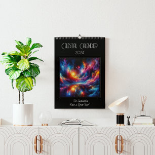 Himmlischer spiritueller lebendiger Kalender