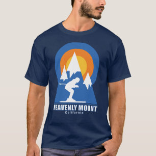 Himmlischer T - Shirt für die Skiabfahrt