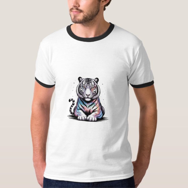 Himmlischer Tiger T-Shirt (Vorderseite)