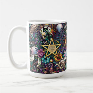 Himmlischer Träumer Mystisches Design Heidentum un Kaffeetasse