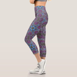 Himmlischer Wirbel Capri Leggings