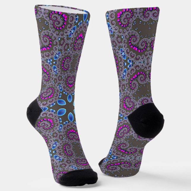 Himmlischer Wirbel Socken (Gewinkelt)