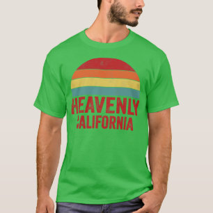 Himmlisches Berg Kalifornien T-Shirt