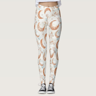 Himmlisches Blumenmuster (3) Leggings