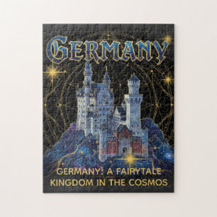 Himmlisches Deutschland Neuschwanstein Schloss Kun Puzzle