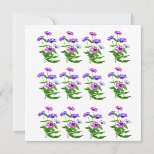 Himmlisches Florales Spirituelles Minimalistisches Feiertagskarte