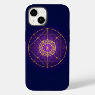 Himmlisches Heiliges Mandala – Mystische Geometrie Case-Mate iPhone 14 Hülle