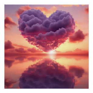 Himmlisches Herz Poster