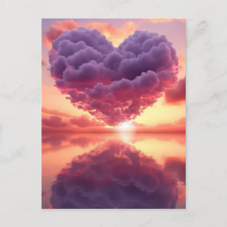 Himmlisches Herz Postkarte