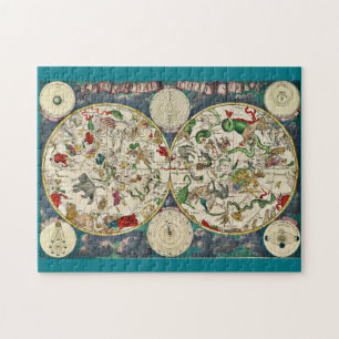 HIMMLISCHES KARTEN-Puzzlespiel Puzzle