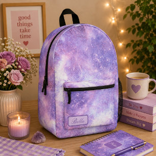 Himmlisches kosmische Galaxie Muster Bedruckter Rucksack