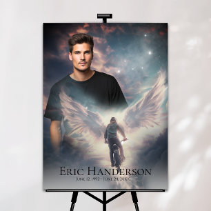 Himmlisches Memorial Poster - Custom Bike Lover