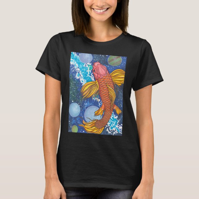 Himmlisches Schwimmen T-Shirt (Vorderseite)
