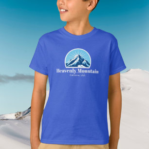 Himmlisches Skigebiet im Gebirge T-Shirt