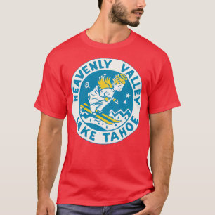 Himmlisches Tal Tahoe Vintage Reise T-Shirt