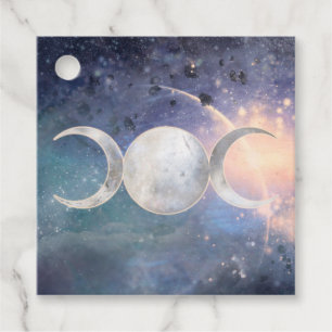 Himmlisches Universum Triple Moon Goddess Moonston Geschenkanhänger