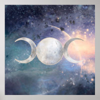 Himmlisches Universum Triple Moon Goddess Moonston