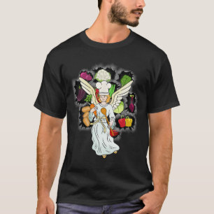 Himmlisches Weihnachtskochen Gemüse Küche Koch T-Shirt