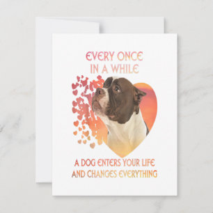Hin und wieder kommt ein Hund in dein Leben Einladung