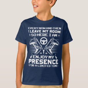 Hin und wieder verlasse ich mein Zimmer Lustiges G T-Shirt
