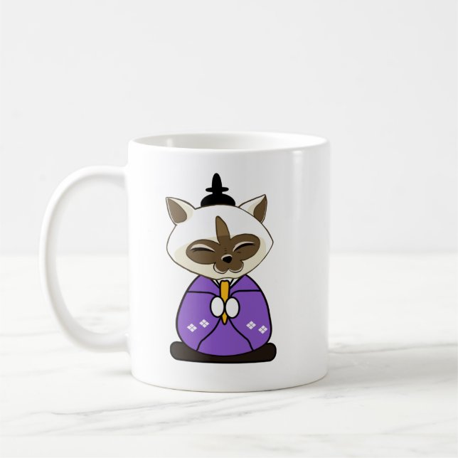Hinamatsuri Siamese Cats Hina Ningyo Kaffeetasse (Links)